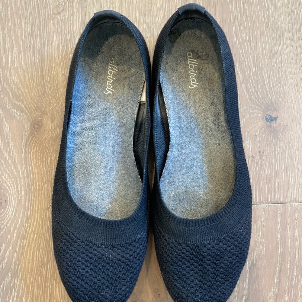 Albirds heather black ballet flats